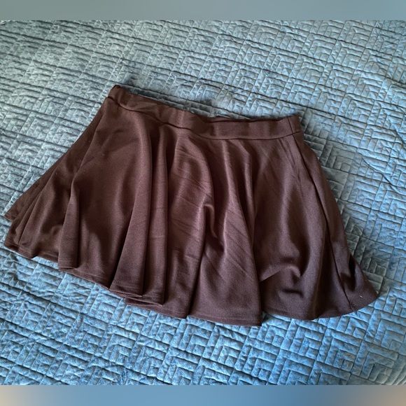 Romwe High Waist Skirt - Flared, A-Line, Mini, Circle, Skater - Picture 3 of 10